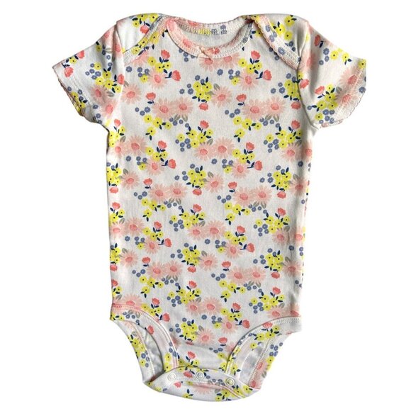 Simple Joys by Carter's Baby 5-Pack Short Sleeve Bodysuit One Piece 3-6 Months - Picture 8 of 11